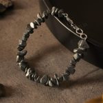Pyrite Stone Splash Bracelet