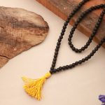 108+1 Divya Karungali Mala - Natural Ebony Wood Beads (Govt. Certified)